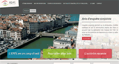 Desktop Screenshot of epfl-pb.fr